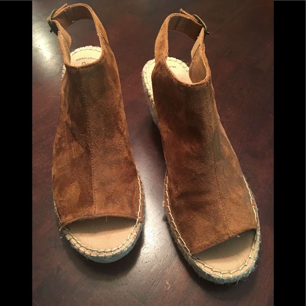Gap suede wedges